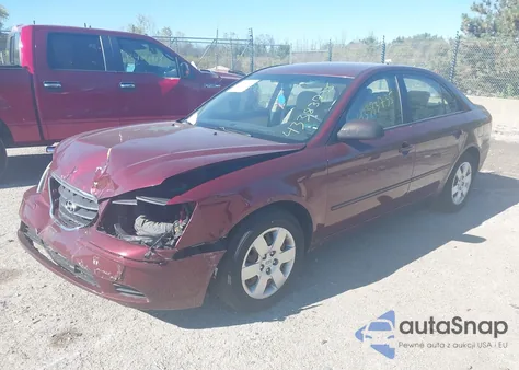 2009 Hyundai Sonata Gls from USA, damaged, VIN 5NPET46C19H484251